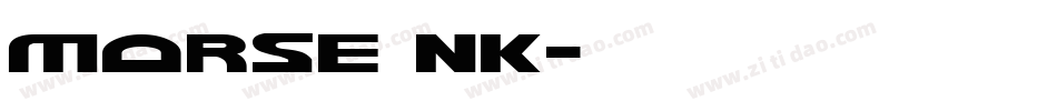 Morse NK字体转换